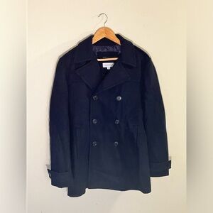 Calvin Klein Men’s Black Peacoat